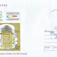 Romania, 10 ani de la atingerea criticitatii react, intreg postal circulat, 2006