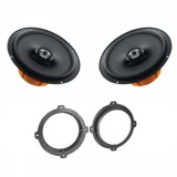 Pachet Boxe Auto Hertz Dieci DCX 165.3 Hyundai i30 IX35 Tucson Kona Optima Sportage Soul Fata Spate Inele Adaptor