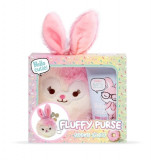 Set cadou fetite FLUFFY PURSE (geanta + gel dus)