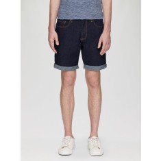 Q/S by s.Oliver Pantaloni scurti de blug barbati, John cu talie medie si croiala Regular Fit, Indigo, W29