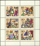 Germania Democrata 1967 - Pt.copii minicoala 6v..neuzat,perfecta stare