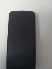 Husa Telefon Vertical Book Apple iPhone 5 5s SE Black foto