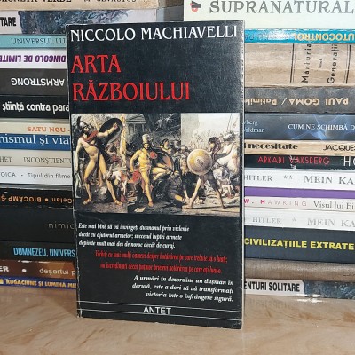 NICCOLO MACHIAVELLI - ARTA RAZBOIULUI , 1999 # foto