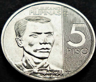 Moneda 5 PISO - FILIPINE, anul 2018 *cod 485 C = A.UNC foto