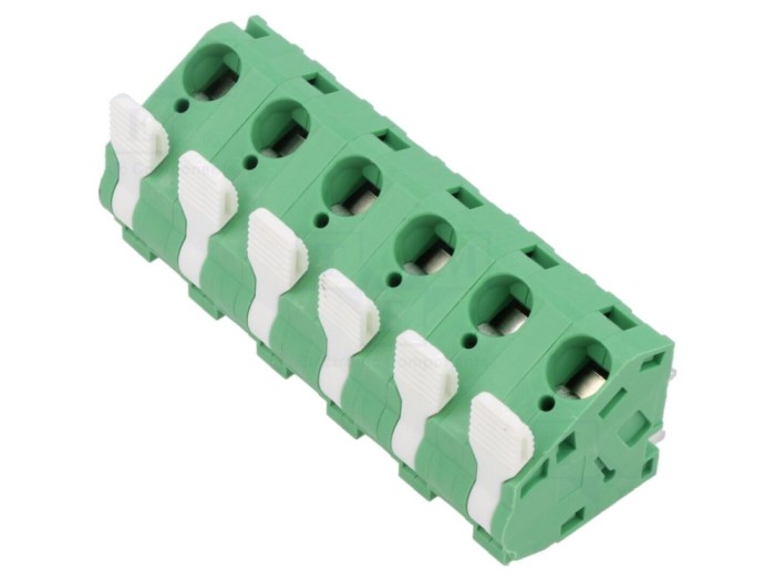Conector regletă PCB 65A, 600V