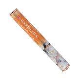 Cumpara ieftin Set 20 betisoare parfumate gardenia, aroma florala intensa, aromaterapie, fumigatie, parfumare incapere, purificare aer