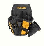 Geanta Scule Industrial Tolsen, 13 Buzunare, PVC 1680D, Rezistenta Uzura, Impermeabila, Curele Prindere