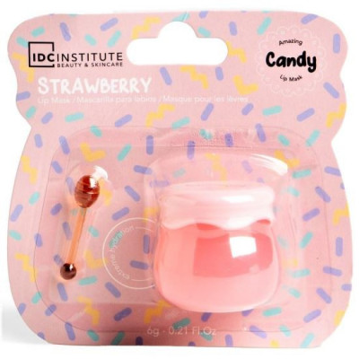 Masca de buze cu aroma de capsuni Candy IDC Institute 68114S, 6 g foto