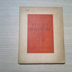 POEME MAGHIARE - Eugen Jebeleanu - FLORICA CODRESCU (4 desene) - 1949, 134 p.