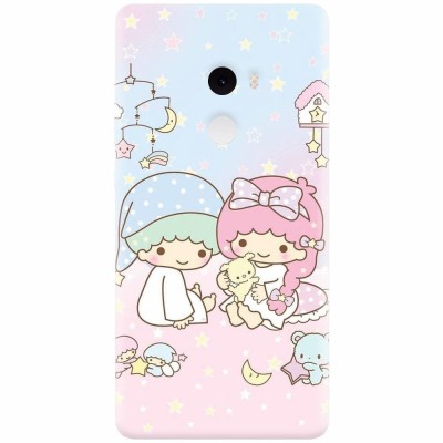 Husa silicon pentru Xiaomi Mi Mix 2, Little Twins foto