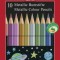 CREIOANE COLORATE METALIZATE 10 CULORI FABER-CASTELL