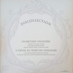 Disc vinil, LP. Ouvertures Viennoises, A Vienne Au Temps Des Crinolines-Franz von Suppe, Johann Strauss Jr.