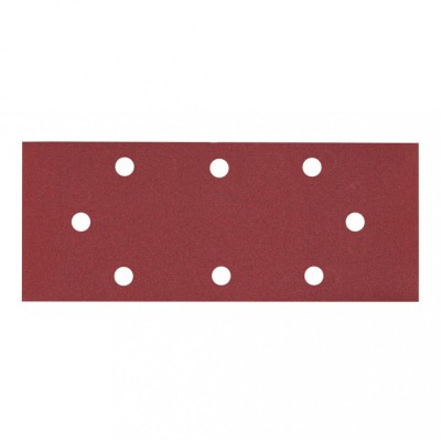 Set, 10 foi, hartie abraziva, perforate, 93х230mm, P240, slefuitor cu vibratii, Raider Power Tools, 180105 foto