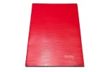 Caiet Notte School A4 capsat dictando 60 file diverse culori Rosu