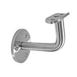 Suport mana curenta inox cu prindere in 3 suruburi, pentru mana curenta &Oslash;42 mm, finisaj satinat