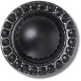 Jibbitz Crocs Black Dome with Gems, Crocs Jibbitz