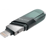 Memorie Externa USB-A 3.1 / Lightning SanDisk iXpand Flip, 64Gb SDIX90N-064G-GN6NN