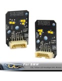 Set module DRL Angel Eyes CSL Style Galben pentru BMW Seria 5 G30, Seria 6GT - 63117214939, 7214939, 63117214940, 7214940, Xenon Bright