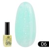 Baza Unghii Opal Rubber Base Global Fashion 8ml, #06, Cauciucata, Semipermanenta, Protectie Unghii, Opalescenta