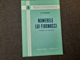 NUMERELE LUI FIBONACCI N.N VOROBIEV