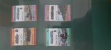 Saint Lucia-Locomotive-serie completa,nestampilate., Nestampilat