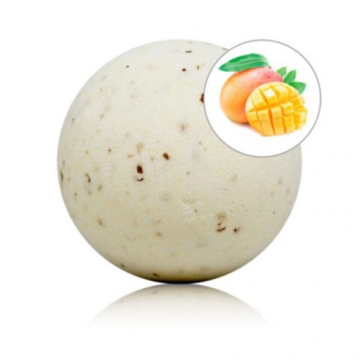 TALOKA - MANGO SCENTED BATH BOMB WITH ROSE PETALS foto
