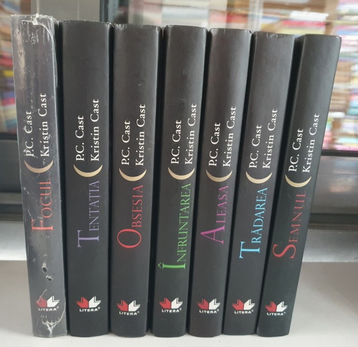 Seria Casa Nopții - 7 Volume - P. C. Cast , Kristin Cast