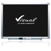 Tabla magnetica neagra 120&amp;#215;180 cm, premium, VISUAL