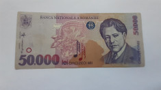 Romania 50000 lei 1996 foto