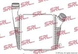 Intercooler Porsche Panamera 16-, motor: 2.9 V6 T, partea dreapta, 273x293x64, SRLine, Aluminiu/ Plastic brazat, 971145804C; 971145804E