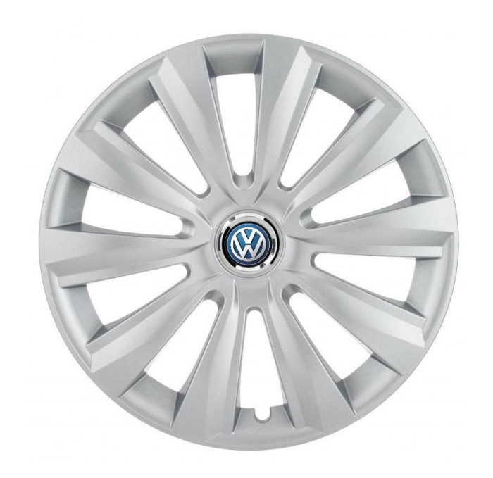 Set 4 Capace Roti, potrivite jantelor de R16, pentru Volkswagen, model delta cromat