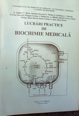 LUCRARI PRACTICE DE BIOCHIMIE MEDICALA foto