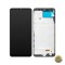 Display cu Touchscreen MP compatibil cu Samsung Galaxy A22 A225 cu Rama Negru