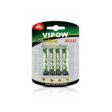 BATERIE ALCALINA AAA 1.5V BLISTER 4 BUC, Vipow