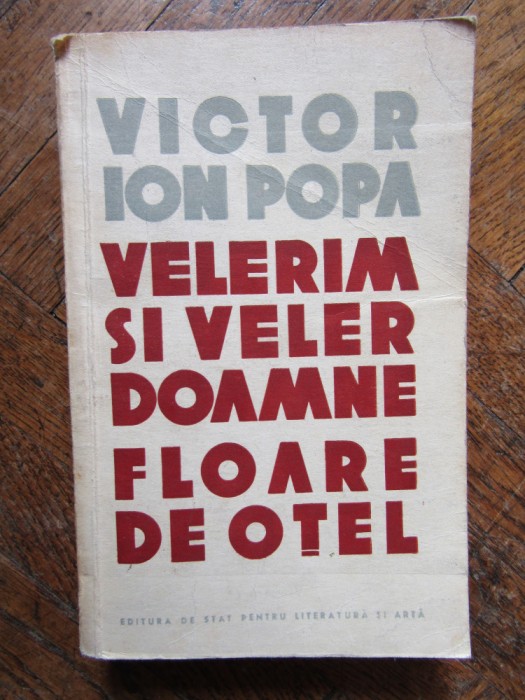 VICTOR ION POPA - VELERIM SI VELER DOAMNE