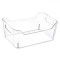 Coș Depozitare, Model Transparent, Plastic, Capacitate 10L, M&acirc;nere Integrate