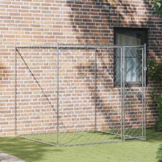 vidaXL Cușcă pentru c&acirc;ine 2 x 2 x 2 m Oțel