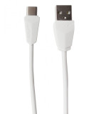 Cablu date/incarcare rapida Golf Diamond GC-27T USB 2.0 la USB Type C, 2A, 2 m, alb