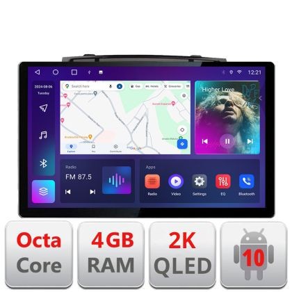 Navigatie dedicata VW Touareg 2012-2019 N-1142 Edonav ecran 13&quot; 2K 8 si 128 Android Waze USB Navigatie 4G 360 Toslink Youtube Radi CarStore Technology
