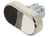Comutator dublu 22mm Siemens 3SU1050-3AB61-0AA0 alb/negru fără IP67