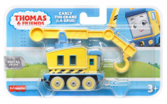 THOMAS LOCOMOTIVA CU VAGON PUSH ALONG CARLY SuperHeroes ToysZone foto