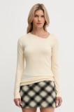 Silvian Heach pulover SELMANE culoarea bej, GPA25557TS