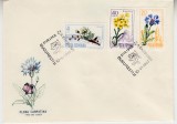 C12 - FDC Romania - Flora carpatina - LP649 - 1967