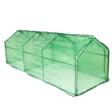 Mini-sera gradina Micul Fermier 4x1x0,8 m cu folie polietilena armata 140 g/mp (UV4)