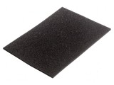 Burete electroconductor ESD 355mm x 255mm x 6mm negru