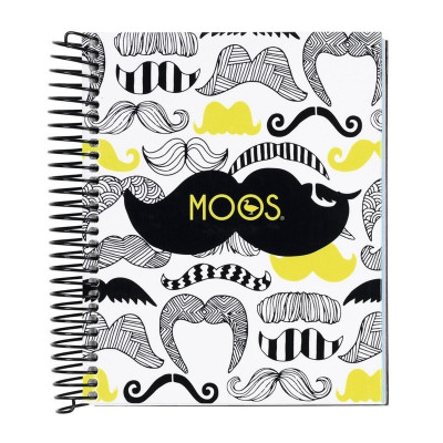 Agenda A6 120 file Moos Chic foto