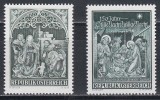 Austria 1967,1968 - Crăciun, 2 Serii, MNH
