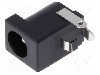 Conector alimentare DC, 20V DC, {{Numarul de pini}} pini, seria {{Seria producatorului}}, 6,3/2mm. GCT - DCJ200-10-A-K1-K
