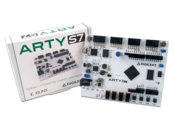 "Kit Dezvoltare Xilinx ARTY S7-50 GPIO UART USB"