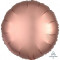 Balon Folie Rotund 43cm Satin Luxe Rose Copper
